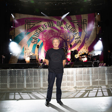 Legendary Pink Floyd member, Nick Mason, in conversation with Lucie Caswell