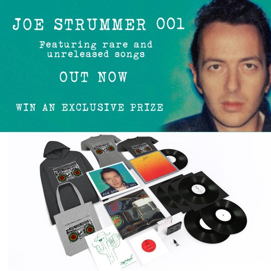 Ultimate 'Joe Strummer 001' bundle prize exclusively for