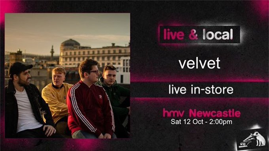 Velvet - In-store at HMV Newcastle, Oct 12th