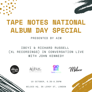 Ibeyi and Richard Russell join John Kennedy Live in Conversation for Special National Album Day Edition of Tape Notes