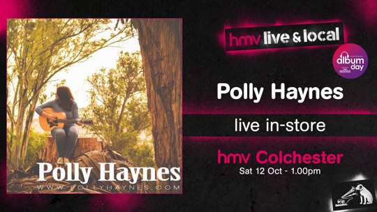 Polly Haynes at hmv Colchester - October 12th