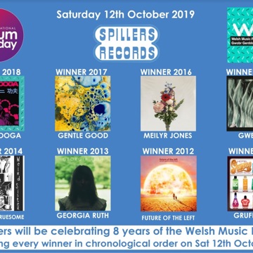 Celebrating 8 Years of the Welsh Music Prize at Spillers - Oct 12th