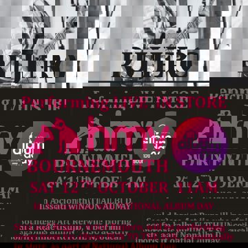 Rujiero at HMV Bournemouth - Oct 12th