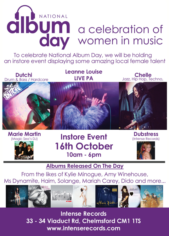 Intense Records - in-store performances