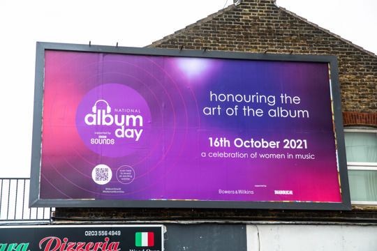 National Album Day billboards and Album Hunt launched in 18 UK cities