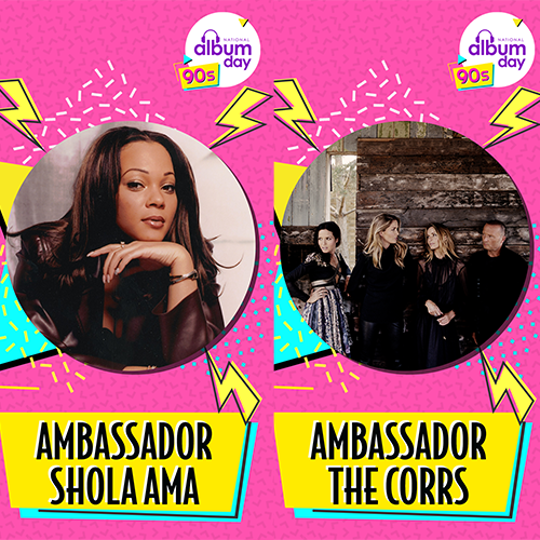 National Album Day announces two new 2023 ambassadors, Shola Ama and The Corrs