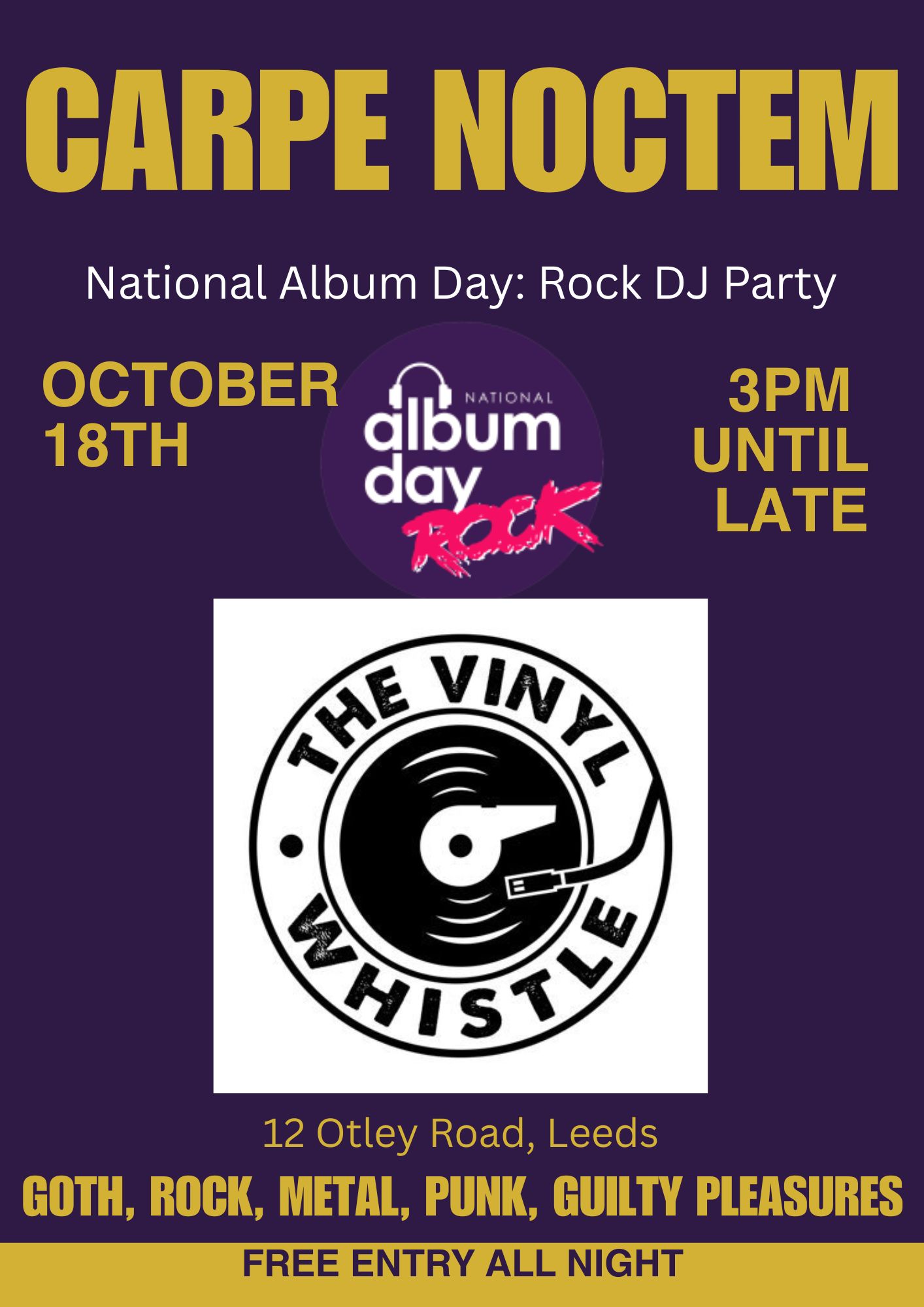 Carpe Noctem - Rock DJ Party