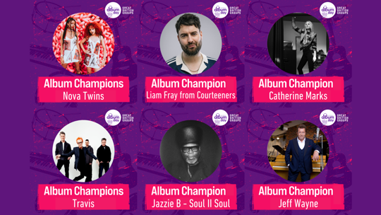National Album Day announces more Album Champions