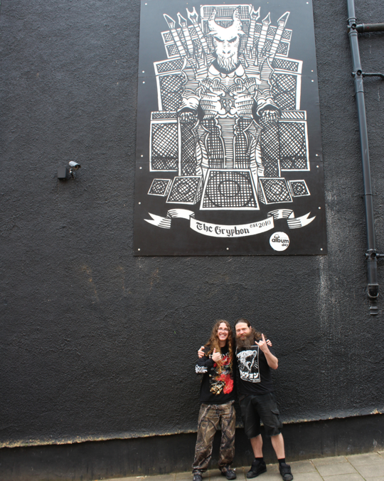 THE GRYPHON UNVEILS NEW NATIONAL ALBUM DAY MURAL IN BRISTOL’S METAL QUARTER